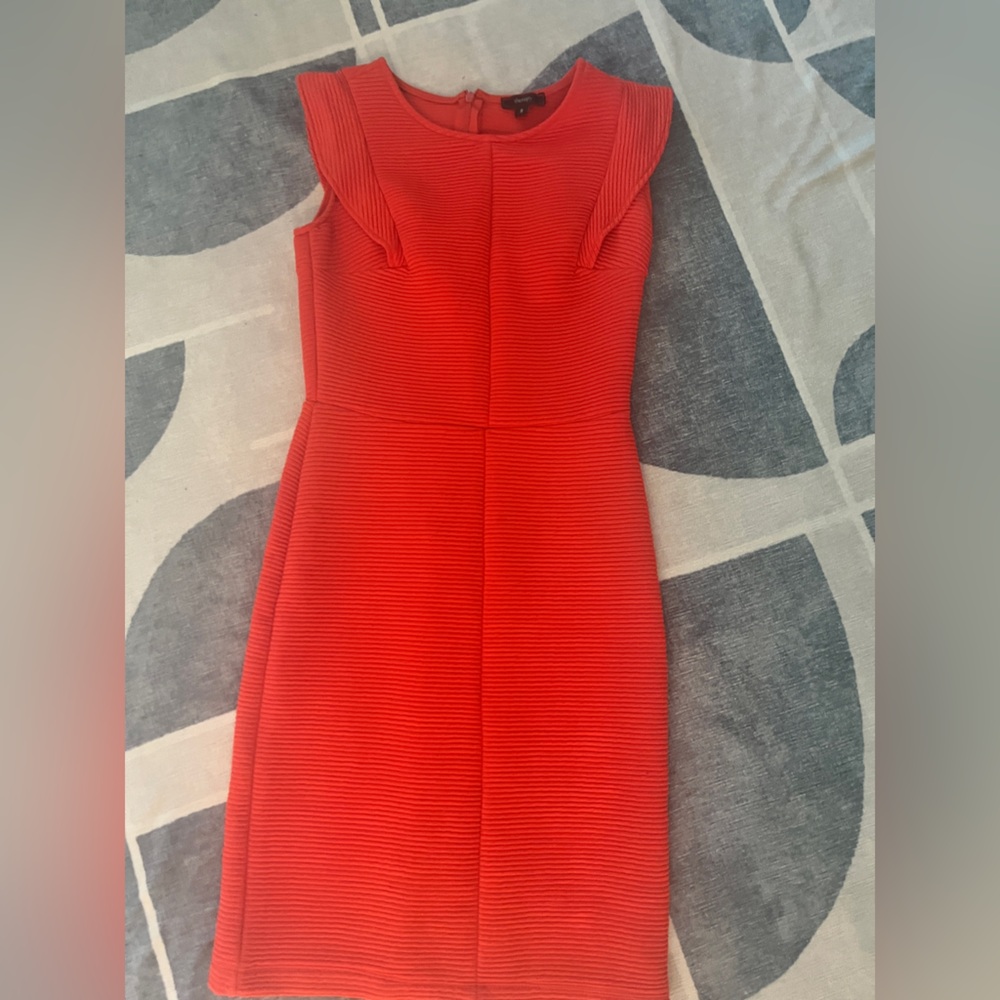 US size 4 (UK8) Therapy Vibrant Red Sleeveless Dress